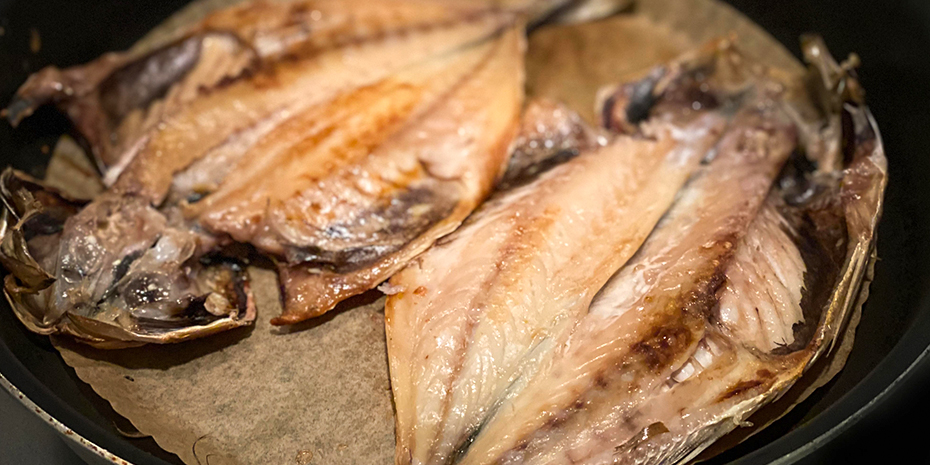 干物の焼き方 フライパン編