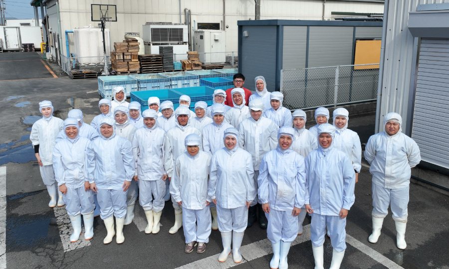 ひもの横丁の従業員